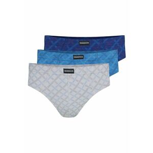 Set 3 perechi chiloti pentru barbati - Bumbac - Albastru/Gri imagine