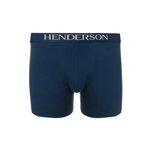 Boxeri barbati - Bumbac/Elastan - Bleumarin imagine