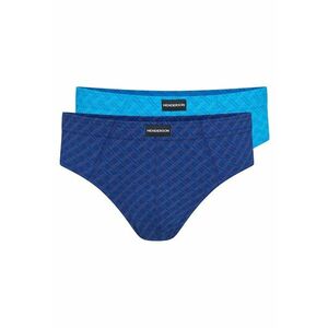 Set 2 perechi chiloti pentru barbati - Bumbac - Albastru imagine