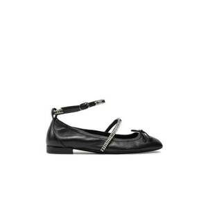 Balerini 304381669 - Piele naturala - Negru - Negru imagine