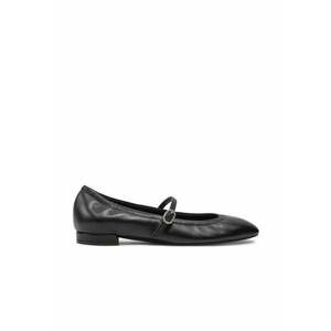 Balerini 304381775 - Piele naturala - Negru - Negru imagine