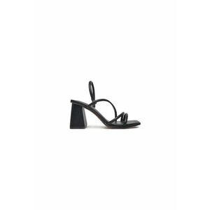 Sandale dama 305126023 - Piele ecologica - Negru - Negru imagine