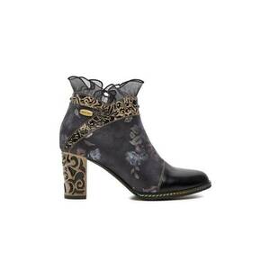 Ghete dama 304356391 - Piele naturala - 38 EU - Negru imagine