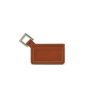 Portofel barbati - etui pentru carduri - maro - 10x6 cm imagine