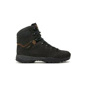 Bocanci trekking barbati 199784965 - Sintetic - Negru - Negru imagine