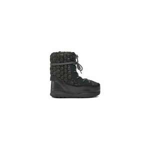 Ghete dama 303158989 - Piele ecologica - Negru - Negru imagine
