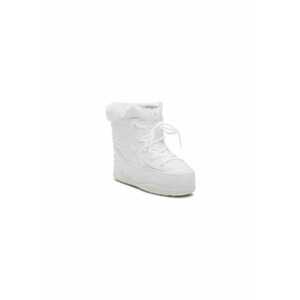 Ghete dama 300811467 - Piele ecologica - Alb - Alb imagine