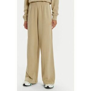 Pantaloni dama - 304581670 - Bumbac - Bej - Bej imagine