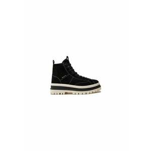 Ghete dama 304121302 - Piele naturala - Negru - Negru imagine