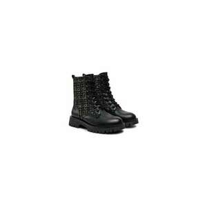 Ghete dama 304293382 - Piele ecologica - Negru - Negru imagine