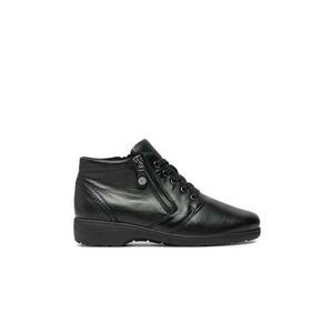 Ghete dama 304315084 - Piele naturala - Negru - Negru imagine