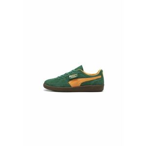 Tenisi barbati - Palermo 396463 05 - Piele intoarsa - Verde/Portocaliu - Verde/Portocaliu imagine