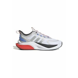 Pantofi sport cu insertii de plasa AlphaBounce+ - Alb/Albastru lavanda/Argintiu imagine
