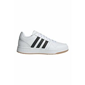 Pantofi sport din piele Postmove - Negru stins/Alb optic imagine