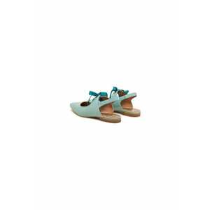 Sandale dama 305140654 - Piele naturala - Verde - Verde imagine
