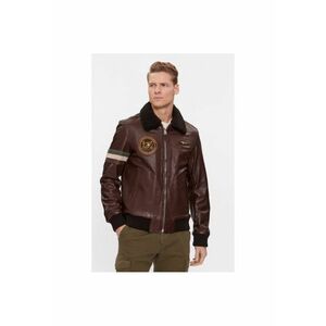 Geaca Barbati - 303312732 - Piele - 56 - Maro imagine