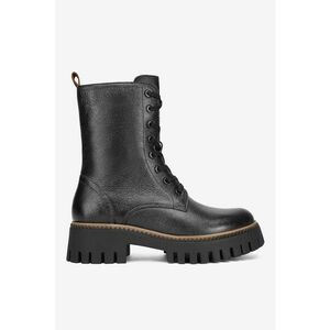 Ghete dama 5903419197116 - Piele nabuc - Negru - Negru imagine