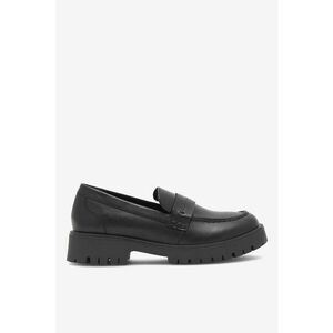 Mocasini dama 5903419772528 - Piele naturala - Negru - Negru imagine