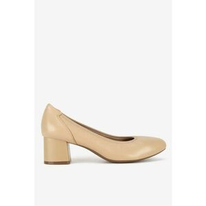 Pantofi dama 5903419919169 - Piele naturala - Bej - Bej imagine