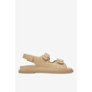 Sandale dama 5903419906244 - Piele naturala - Bej - Bej imagine