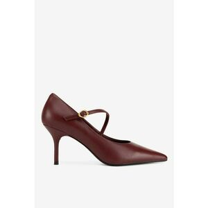 Pantofi dama 5903419938986 - Piele naturala - Rosu - Rosu imagine