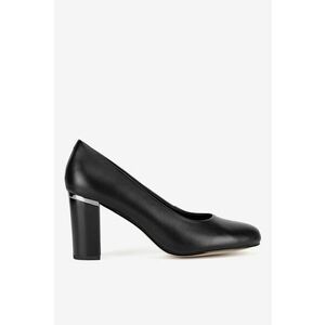 Pantofi dama 5903419946509 - Piele naturala - Negru - Negru imagine
