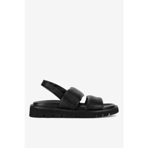 Sandale dama 5903698027098 - Piele naturala - Negru - Negru imagine
