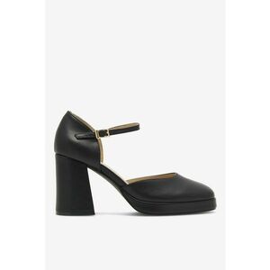 Pantofi dama 5903698031576 - Piele naturala - Negru - Negru imagine
