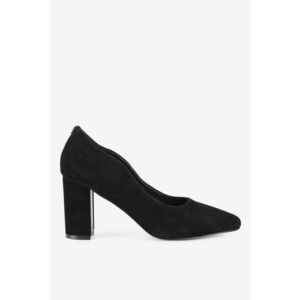 Pantofi dama 5903698049281 - Piele intoarsa - Negru - Negru imagine