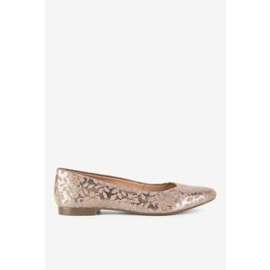 Balerini 5903698111223 - Piele intoarsa - Bej - Bej imagine