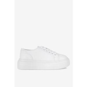 Pantofi dama 5903698095899 - Piele naturala - Alb - Alb imagine
