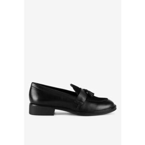 Mocasini dama 5903698109251 - Piele naturala - Negru - Negru imagine