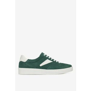 Pantofi dama 5903698177694 - Piele intoarsa - Verde - Verde imagine