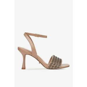 Sandale dama 5903698192178 - Piele ecologica - Maro - Maro imagine