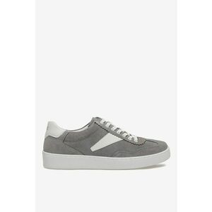 Pantofi dama 5903698177724 - Piele intoarsa - Gri - Gri imagine