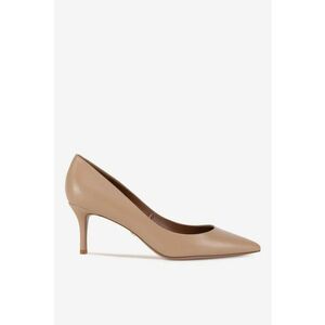Pantofi dama 5903698189543 - Piele naturala - Bej - Bej imagine