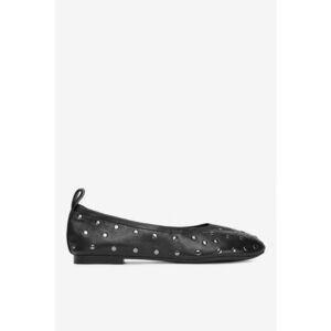 Balerini 5903698297057 - Piele naturala - Negru - Negru imagine