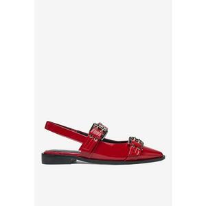 Balerini 5903698586243 - Piele naturala - Rosu - Rosu imagine