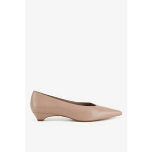 Pantofi dama 5903698677989 - Piele naturala - Bej - Bej imagine