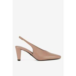 Pantofi dama 5904862303253 - Piele naturala - Bej - Bej imagine