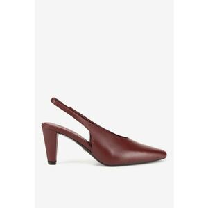 Pantofi dama 5904862303246 - Piele naturala - Rosu - Rosu imagine