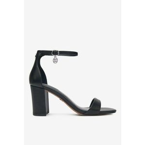 Sandale dama 5904862882031 - Piele ecologica - Negru - Negru imagine