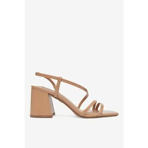 Sandale dama 5904862875200 - Piele ecologica - Bej - Bej imagine