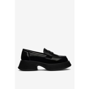 Mocasini dama 5905588048886 - Sintetic - Negru - Negru imagine