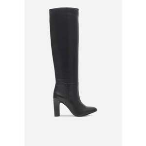 Cizme dama 5905588004899 - Piele naturala - Negru - Negru imagine