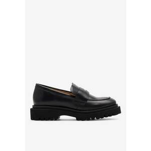 Mocasini dama 5905588043782 - Piele naturala - 41 EU - Negru imagine