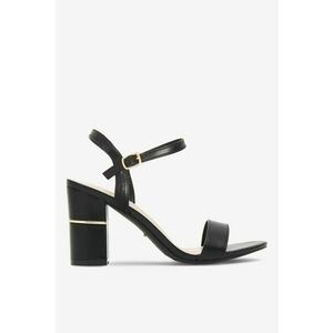 Sandale dama 5905588327196 - Sintetic - Negru - Negru imagine