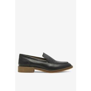 Mocasini dama 5905588331100 - Piele naturala - Negru - Negru imagine