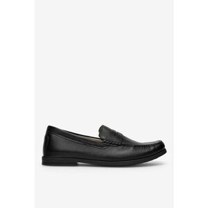 Mocasini barbati 5905588553250 - Piele naturala - Negru - Negru imagine