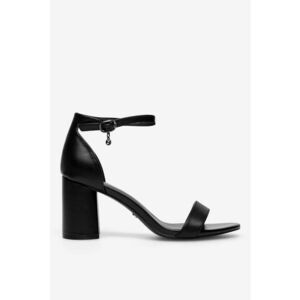 Sandale dama 5905588633785 - Piele naturala - Negru - Negru imagine